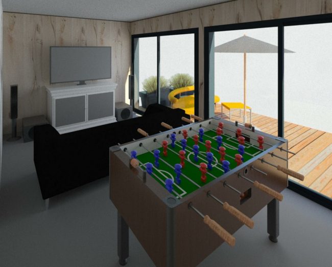 Agrandir sa maison avec une salle de jeux par Mon Alvéole