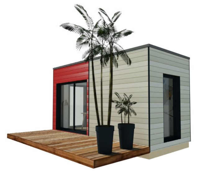 Mon Alvéole Espaces de vie indépendants écoresponsables et solidaires module 3D atelier